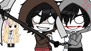 If Zack Met Jeff The Killer Angels Of Death Short Gacha Club [upl. by Cuthbert287]