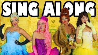 PRINCESS DATE NIGHT WITH ELSA AND ANNA ARIEL BELLE RAPUNZEL amp JASMINE Totally TV Parody [upl. by Chuch]