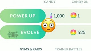 WOW 🤔 Most underrated evolution with highest Candies Pokemon go [upl. by Sheff]