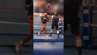 Jaron “Boots” Ennis Styling On Partner🫢💀sparring knockout jaronennis bootsennis [upl. by Delfine179]