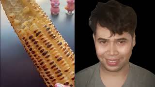 MUKBANG EATING EATING Let’s eat corn 🌽 eating video shorts youtubeshorts [upl. by Yreffoeg]