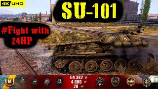 World of Tanks SU101 Replay  6 Kills 43K DMGPatch 161 [upl. by Licha]