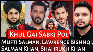 Mufti Salman Azhari  Lawrence Bishnoi  Salman Khan  Shahrukh Khan  Mr Reaction Wala [upl. by Keven]