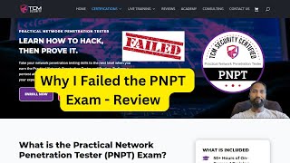 I Failed My First Attempt at the PNPT Exam My review of the PNPT experience [upl. by Salim290]