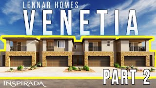 New Inspirada Townhomes wBIG Value Part 2 Henderson NV [upl. by Ettegdirb826]