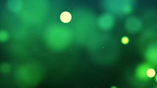 Wonderful Bokeh Motion Background Video Abstract Green World ⁂ 1 Hour [upl. by Beatty]