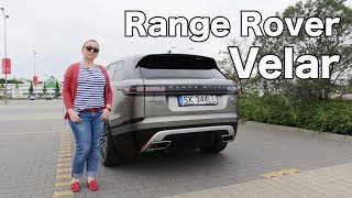 Range Rover Velar  test  Jest Pięknie za kierownicą [upl. by Ressler]