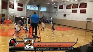 Girls Varsity Volleyball Chicopee Comprehensive HS at Lee Middle amp High School September 23 2024 [upl. by Zuckerman]