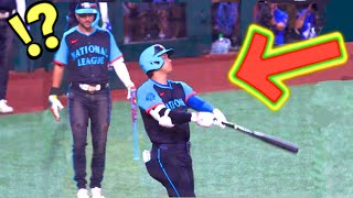 オールスターで初めて大谷のバットフリップを見た選手の反応がまさかの・・「あり得ないだろ」王者ジャッジでさえも言葉を失ってしまった！【MLB】 [upl. by Adella305]