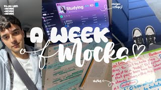 SIXTH FORMcollege vlog🌅 A week of mocks 🤓 history revision psychology  life lately📸 [upl. by Alolomo]