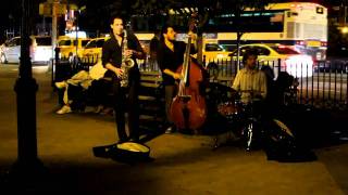 Jazz Musicians Jamming In Greenwich Village [upl. by Domineca612]