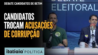 CANDIDATOS A PREFEITURA DE BETIM TROCAM FARPAS EM DEBATE PROMOVIDO PELA ITATIAIA [upl. by Nivlam]