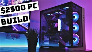 2500 PC Build Time Lapse  Lian Li PCO11 Dynamic 2019 [upl. by Airtina335]