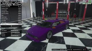 GTA 5  UPDATED Customization  Pegassi Zentorno Lamborghini Sesto ElementoVeneno [upl. by Conrad]