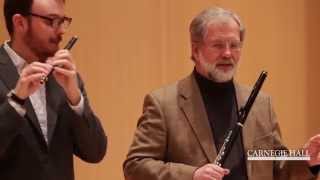 Carnegie Hall Piccolo Master Class Beethovens Symphony No 9 [upl. by Johnathon394]