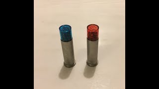 38 special blue vs red shotshell as a self defense load including slow mo footage [upl. by Elimaj]