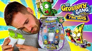 Grossery Gang Series 5 Time Wars UNBOXING 4 PACKS COLECCION  Mega UNBOXING Grossery Gang en Pe Toys [upl. by Arriet]