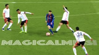 When Lionel Messi Dribbles Past Everyone  Vs 3 Or More Players  HD [upl. by Domingo181]