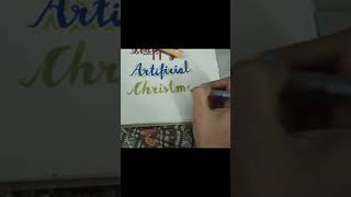 Brushmarker handlettering [upl. by Mochun898]