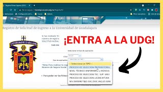 CÓMO hacer trámites a la UDG ACTUALIZADO ✔  PREPARATORIA Y UNIVERSIDAD [upl. by Nwahsuq]