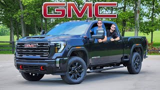 NEW INTERIOR  The 2024 GMC Sierra 2500 HD AT4 is a Rugged amp Luxurious Truck 87000 [upl. by Auqinahc]