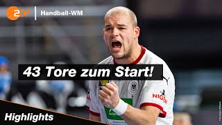 Deutschland  Uruguay – Highlights  HandballWM 2021 – ZDF [upl. by Grimbly]