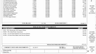 Understanding the Property Tax Bill for St Lucie County [upl. by Eecal]