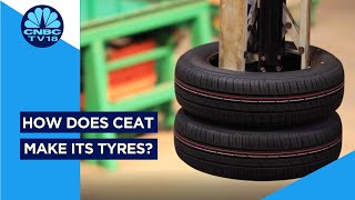 How Does Ceat Make Its Tyres Ceat Tyres Manufacturing Plants In India  cnbctv18digital [upl. by Bettencourt]