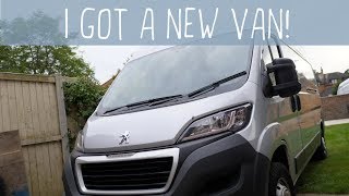 I GOT A NEW VAN Peugeot Boxer L3H2 Camper Van Conversion [upl. by Ennairda208]