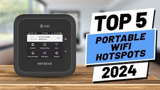 Top 5 BEST Portable Wifi Hotspots of 2024 [upl. by Kuehn801]