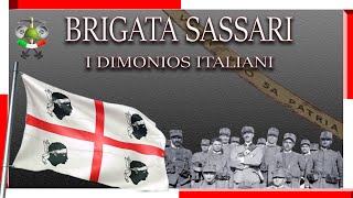 BRIGATA SASSARI storia e battaglie dei quotDIMONIOSquot italiani nella WW1 [upl. by Deelaw]