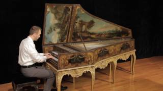 Harpsichord made by Henri Hemsch France Paris probably 1736 [upl. by Jed]