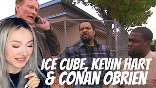 Ice Cube Kevin Hart amp Conan Share A Lyft REACTION [upl. by Vassaux]