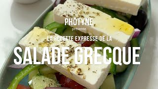 La recette de la salade grecque un véritable condensé d’été dans votre assiette☀️ [upl. by Edra741]