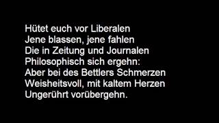 Hütet euch vor Liberalen Text Robert Prutz um 1848  Christoph Holzhöfer [upl. by Adnahsar794]