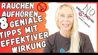 Rauchen aufhören  8 effektiveTipps und Tricks  Entzug erleichtern und die Dopaminfalle vermeiden [upl. by Feinstein904]