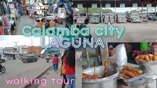 Calamba city Lagunawalking tourHALO KATTYA [upl. by Imhskal]