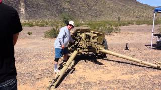 Firing Germany Pak40 [upl. by Waite]