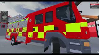 Roblox lancashire fire and rescue service [upl. by Eb]