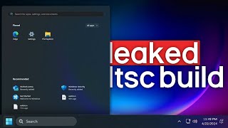 The FASTEST Windows 11 Build  LTSC 24H2 Insider Preview [upl. by Yrak]