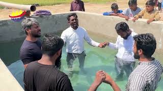 Water Baptism in Pakistan  Souls are getting saved  Christians in Pakistan  One Vision Society [upl. by Ethan800]