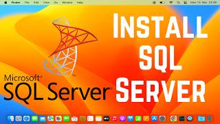 How To Install SQL Server on Mac M1  M2  M3 2024 [upl. by Gladwin]