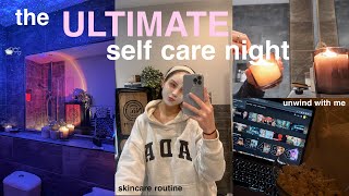 the ULTIMATE selfcare night 🫧 my 27 step pamper routine skincare amp haircare [upl. by Fuhrman938]