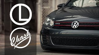 Photoshoot with CHASH  Widebodied and Bagged MK6 Volkswagen GTI [upl. by Linsk]