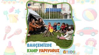 Bahçemizde Kamp Yapıyoruz [upl. by Itoyj399]