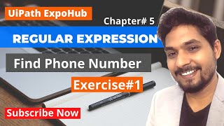 Regular Expression RegEx Find Phone Number Exercise [upl. by Odinevneib]