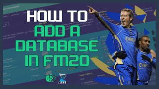 Installing Custom Databases amp Transfer Updates for Football Manager 2020 [upl. by Rivard409]