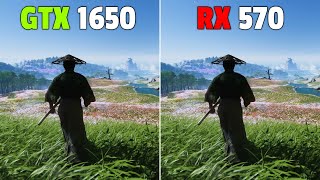 GTX 1650 vs RX 570 in 2024  Test In 7 Games 1080p [upl. by Levan]