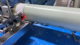 8040 ro membrane UF membrane Manufacture plant rolling machine [upl. by Celene]