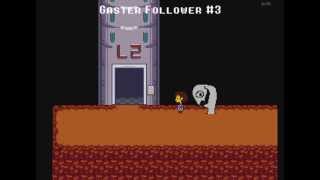 All WD Gaster encounters in Undertale [upl. by Aivekahs724]